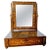 18th Century Dutch Inlaid Walnut Dressing Table Mirror For Sale