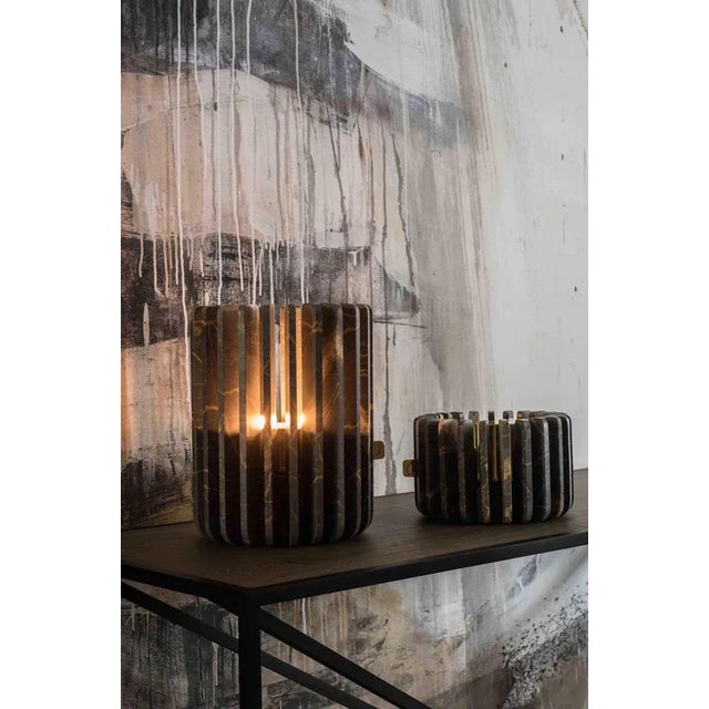 Not Yet Made - Made To Order Portoro Orion Candleholders by Dan Yeffet For Sale - Image 5 of 6