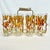 Mid 20th Century Hollywood Regency Boho Chic Atomic Butterfly Tumbler Glassware Set - 9 Piece Set For Sale - Image 6 of 12