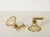 Murano Glass and Brass Flower Sconces by Barovier, Italy, 1940s, Set of 2 For Sale - Image 6 of 16