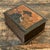 Brown Vintage Hand Painted Cowboy Box For Sale - Image 8 of 12