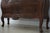 Italian 3 Drawer Continental Walnut Finish Commode For Sale - Image 11 of 18