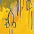 Rockets - Yellow Neo-Expressionist Figurative Original Artwork by Soren Grau For Sale - Image 4 of 9