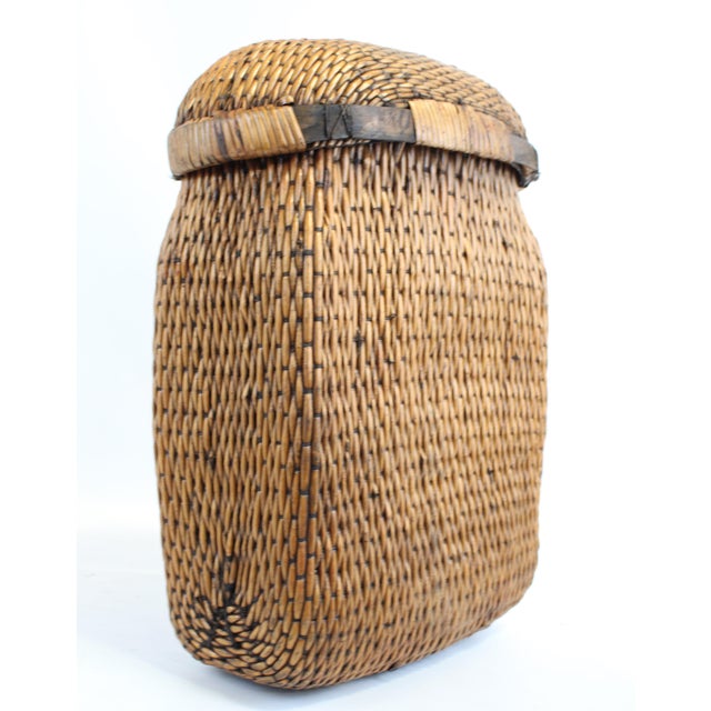 Our Canister Basket has a very tight woven pattern. It’s a nice simple storage container. Use as a functional storage...