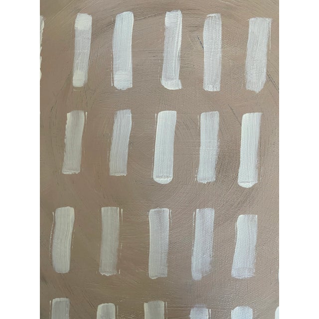 "After the Harvest" Modern Minimalist Acrylic Paintings on Canvas - Set of 2 For Sale - Image 4 of 6