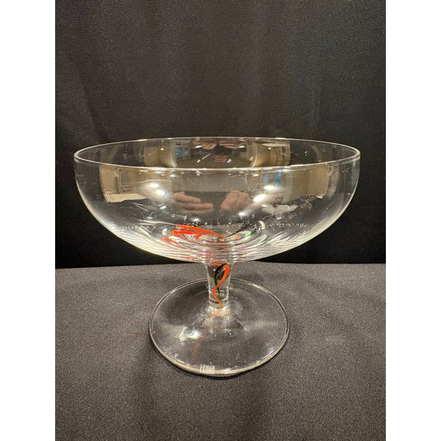 This delicate set of Holiday Ribbon coupe style glasses from Lenox can be used for desserts, holiday punch or champagne,...