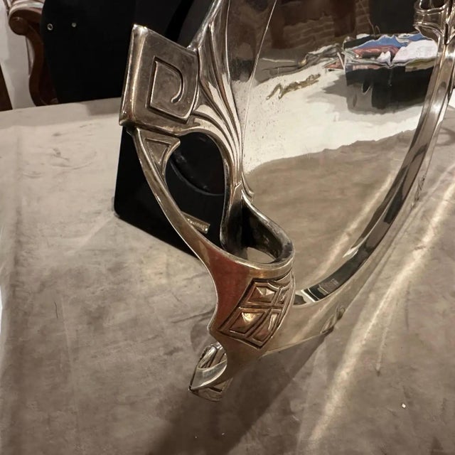 1900 Amazing Judgenstil Silver Plated Tray by Albert Kohler for w.m.f. For Sale - Image 6 of 15