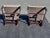 Brown Mid 20th Century Pair of Chippendale Style Ribbon Back Chairs With Curved Seats For Sale - Image 8 of 8