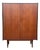 Vintage Danish Teak Linen Cabinet For Sale
