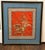 19th-Century Qing Chinese Red Silk & Gold-Thread Buddhist Lion Embroidery For Sale In Dallas - Image 6 of 17