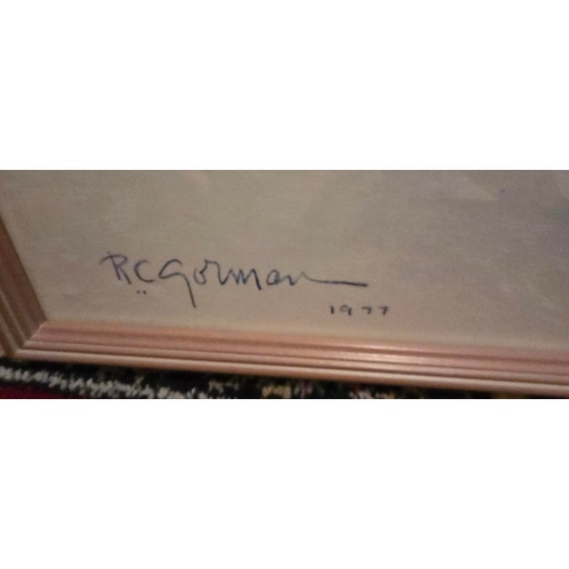Bring classic Southwestern style into your space with this stunning vintage lithograph by renowned Navajo artist R.C....
