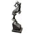 Purple Vintage Bronze Sculpture of Deer Jumping, 1950 For Sale - Image 8 of 8