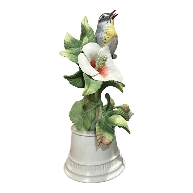 Boehm Yellow Throated Warbler For Sale