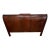 1990s Baker Regency Mahogany Queen Sleigh Headboard For Sale