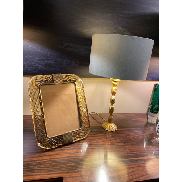 Vintage Italian Picture Frame by Barovier & Toso, 1950 For Sale - Image 9 of 10