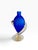 1980s Signed Marino Santi Murano Blue Glass Vase For Sale - Image 11 of 15