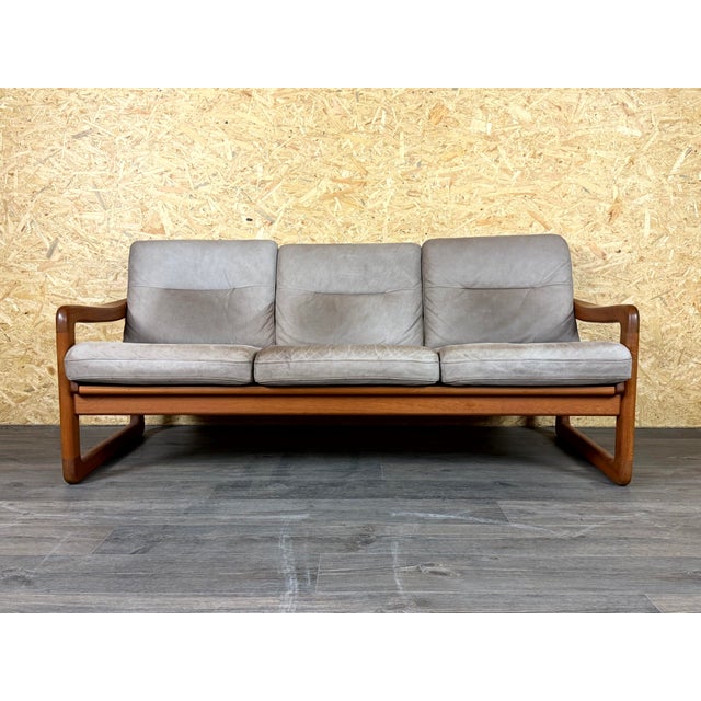 Vintage Teak Three-Seater Sofa and Easy Chairs from Möbelfabrik Holstebro, 1960s, Set of 3 For Sale - Image 15 of 18