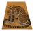 2010s Rug & Kilim’s Contemporary Pictorial Rug, Tiger Design in Gold and Black For Sale - Image 5 of 8