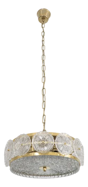 Molded glass pendant by Carl Fagerlund