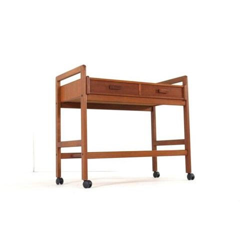 Danish 2-Drawer Trolley, 1960s For Sale - Image 3 of 16
