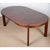 Brown Round Extendable Wooden Dining Table from Monopoly, 1970s For Sale - Image 8 of 16