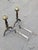 Vintage Federal Style Brass Fireplace Andirons For Sale In Washington DC - Image 6 of 7