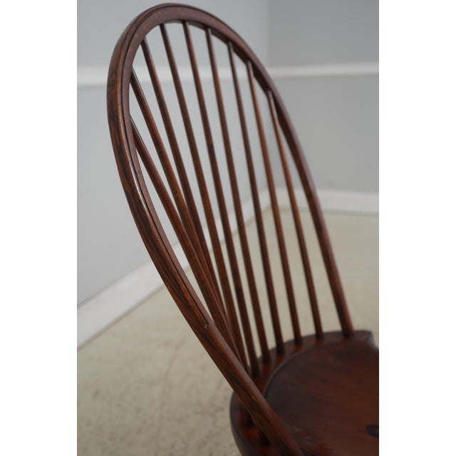 Set of 4 Dr Dimes Bow Back Windsor Dining Chairs For Sale - Image 10 of 18