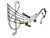 The Vintage Curtis Jere 41" Rhapsody Musical Wall Sculpture, signed by the artist in 1991, is a large iron and metal...