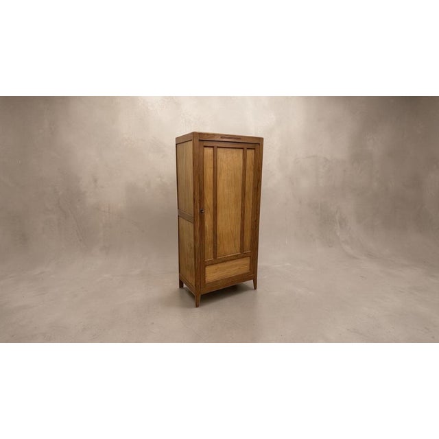 Mid-Century Modern French Oak Cabinet by René Gabriel, 1945, in Flawless conditions. Designed 1920 to 1949 This piece has...