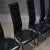 Dining Chairs in Black Leather by Giancarlo Vegni & Gualtierotti for Fasem, Italy, 1980s, Set of 6 For Sale - Image 6 of 18