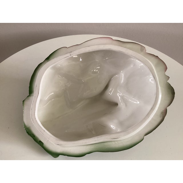 Large Ceramic Artichoke Shape Covered Casserole Dish or Soup Tureen For Sale - Image 9 of 10