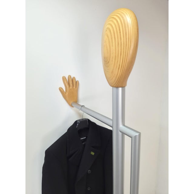 Vintage Wall-Mounted Coat Hanger, 1980s For Sale - Image 12 of 15