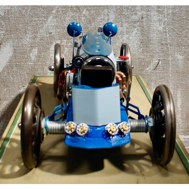 Modern Simon Smith, Custom Steampunk Car Sculpture, 1950, Mixed Media For Sale - Image 3 of 9