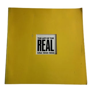 1968 the Art of the Real Usa Book For Sale