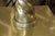 Early 20th Century Bronze Metal Coated Plaster Rope Lamps in the Style of Michael Taylor - a Pair For Sale - Image 11 of 12