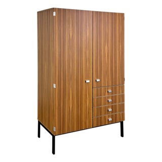 Vintage Wardrobe attributed to Pierre Guariche for Meurop, 1960s For Sale