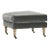 Greta Ottoman, Seal Velvet For Sale