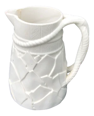 19th Century Creamware Pitcher