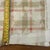 Textile Vintage P Kaufmann Foliage Scroll Windowpane Plaid Cotton Fabric, 2 Pieces 8 Yards For Sale - Image 7 of 11
