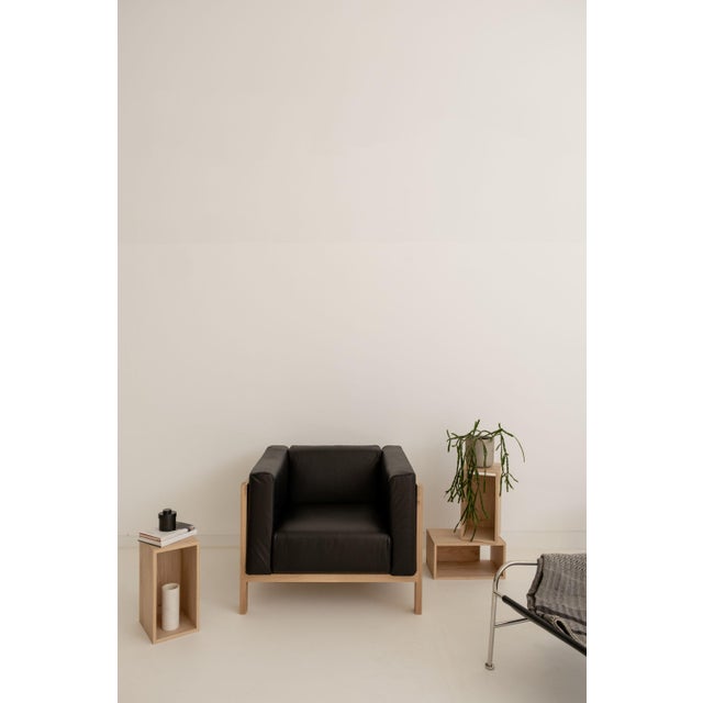 Contemporary Minimalist Modern Lounge Chair by Julien Renault For Sale - Image 3 of 18