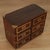 Vintage Anglo Indian Campaign Chest or Stand For Sale - Image 4 of 14