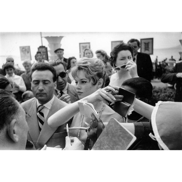 Brigitte Bardot French actress Brigitte Bardot is besieged by fans and autograph hunters at the Cannes Film Festival....
