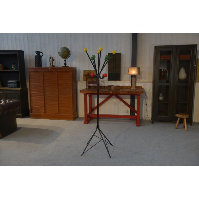 Metal Coat Rack, 1960s For Sale - Image 4 of 9