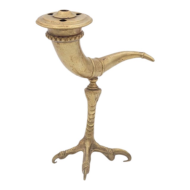 Brass Victorian Oil Lamp, England Circa 1880 For Sale