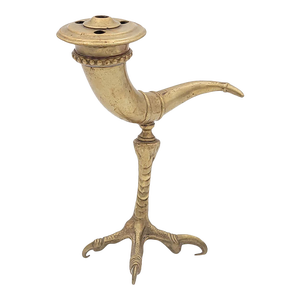 Brass Victorian Oil Lamp, England Circa 1880