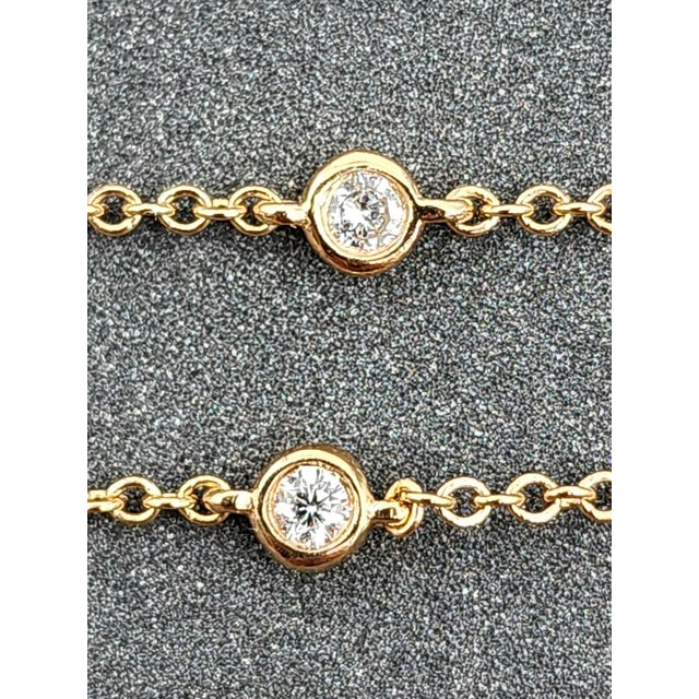 Early 21st Century 0.98 Ct Diamond by the Yard Necklace For Sale - Image 5 of 8