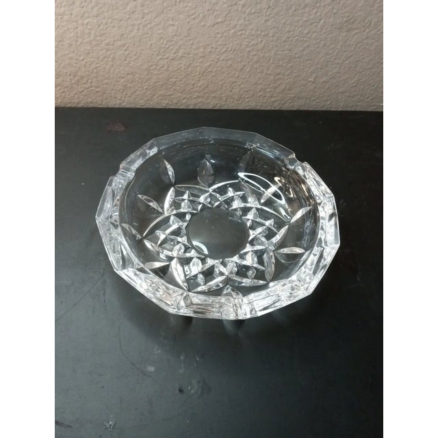 1980s Capri Lead Crystal Faceted Ashtray, Made in Italy For Sale - Image 4 of 7