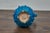 Midcentury Modern 1950s French Vallauris Blue Pottery Pitcher with Spiked Design For Sale In Atlanta - Image 6 of 7