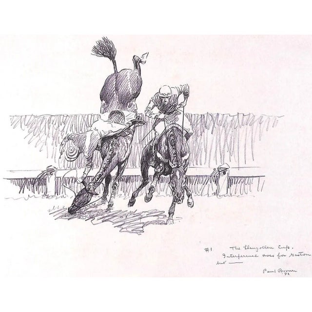 "Inaugural Llangollen Race Meeting" 1931 Ours, Dorothy [Essay By] Sketches by Paul Brown For Sale - Image 18 of 18