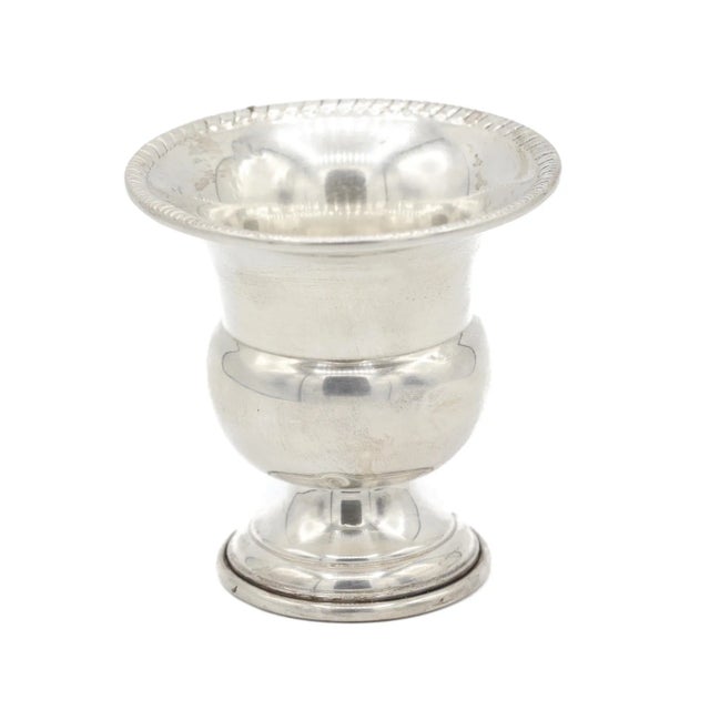 Sterling Silver Jewish Judaica Cup For Sale In Houston - Image 6 of 6